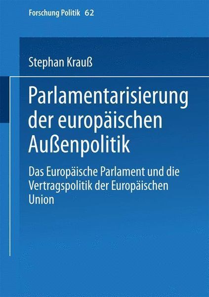 Produktbild: Parlamentarisierung der europ&auml;ischen Au&szlig;enpolitik