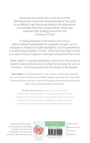 Produktbild: The Message of Malachi