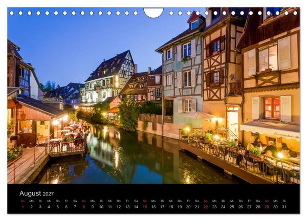 Produktbild: E L S A S S Impressionen (Wandkalender 2027 DIN A4 quer), CALVENDO Monatskalender