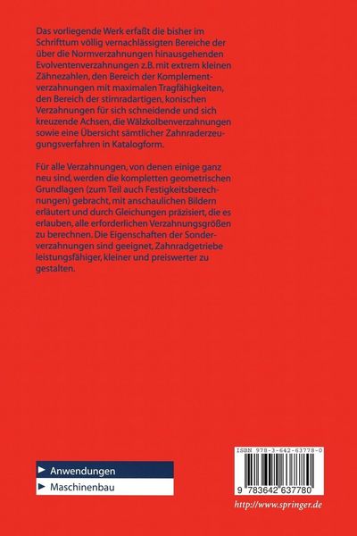 Produktbild: Zahnradtechnik Evolventen-Sonderverzahnungen zur Getriebeverbesserung