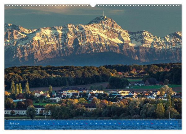 Produktbild: Imposante Berge (hochwertiger Premium Wandkalender 2026 DIN A2 quer), Kunstdruck in Hochglanz