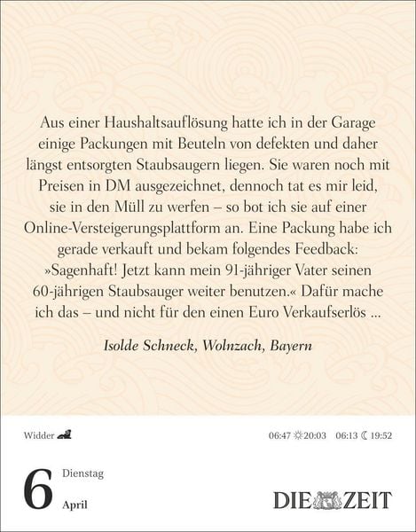 Produktbild: Was mein Leben reicher macht Tagesabrei&szlig;kalender 2027 - Gl&uuml;cksmomente f&uuml;r jeden Tag