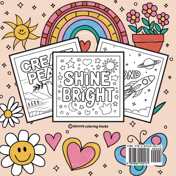 Produktbild: Bold & Easy Motivational Coloring Book