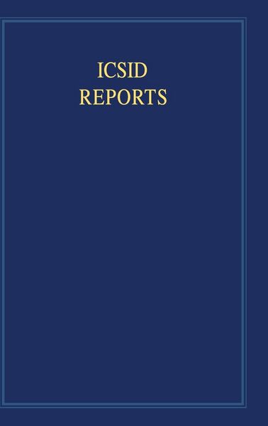 Produktbild: ICSID Reports Volume 11