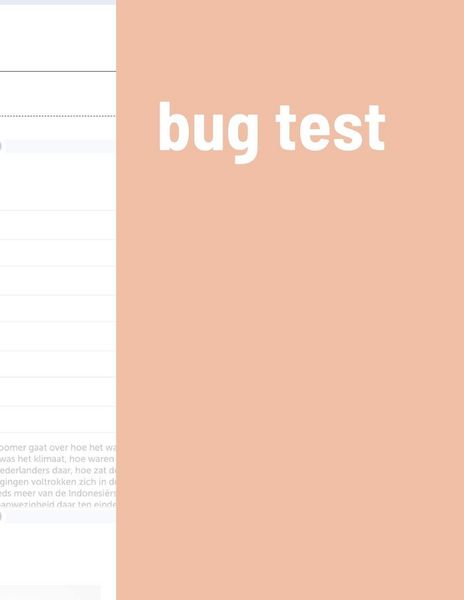 Produktbild: Bug test