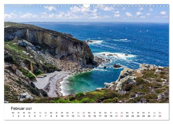 Produktbild: Bretagne &ndash; Die Halbinsel Crozon (Wandkalender 2027 DIN A3 quer), CALVENDO Monatskalender