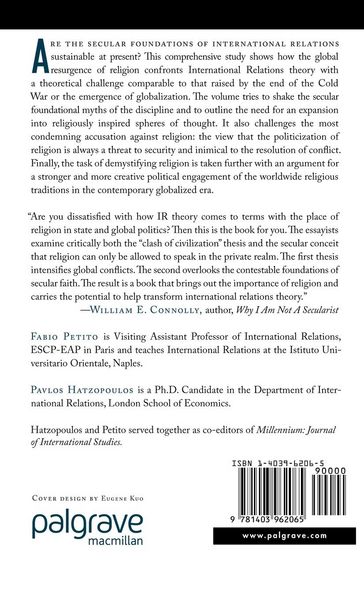 Produktbild: Religion in International Relations