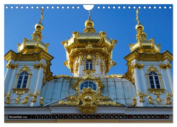 Produktbild: Flussfahrt Moskau - St. Petersburg (Wandkalender 2026 DIN A4 quer), CALVENDO Monatskalender
