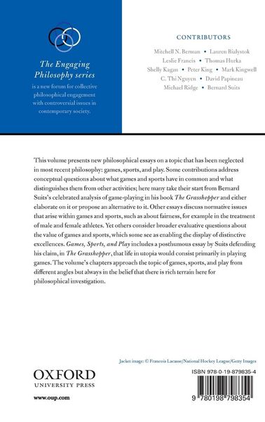 Produktbild: Games, Sports, and Play