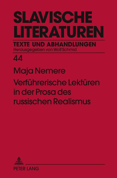 Produktbild: Verfuehrerische Lektueren in der Prosa des russischen Realismus
