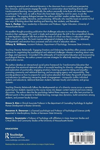 Produktbild: Teaching Diversity Relationally