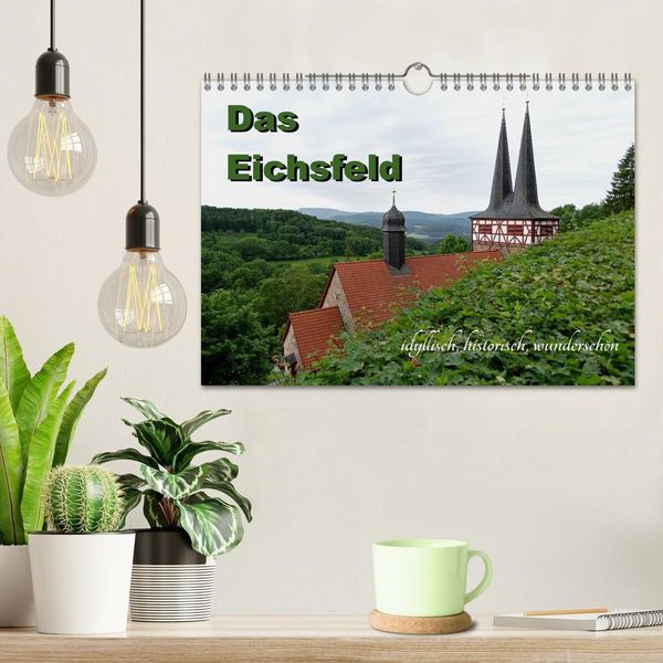 Produktbild: Das Eichsfeld - idyllisch, historisch, wundersch&ouml;n (Wandkalender 2026 DIN A4 quer), CALVENDO Monatskalender