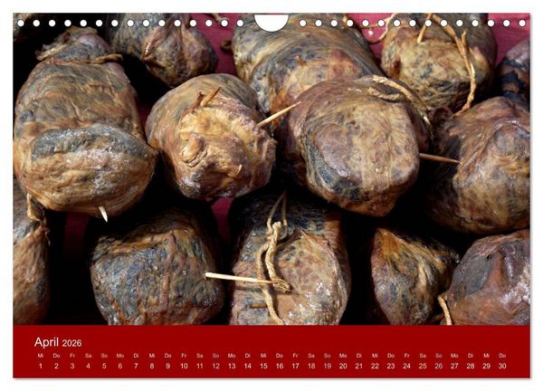 Produktbild: Schinken und Wurst (Wandkalender 2026 DIN A4 quer), CALVENDO Monatskalender