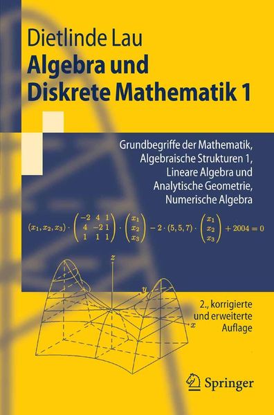 Produktbild: Algebra und Diskrete Mathematik 1