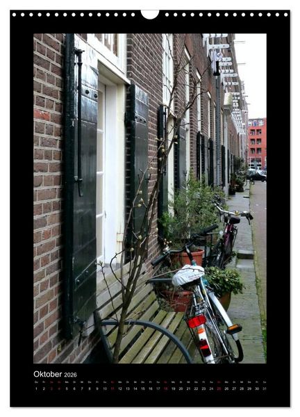 Produktbild: Amsterdam (Wandkalender 2026 DIN A3 hoch), CALVENDO Monatskalender