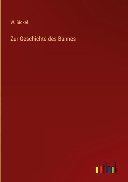 Produktbild: Zur Geschichte des Bannes