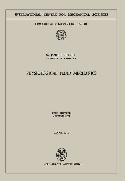 Produktbild: Physiological Fluid Mechanics