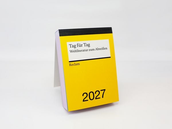 Produktbild: Tag f&uuml;r Tag. Weltliteratur zum Abrei&szlig;en 2027