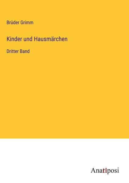 Produktbild: Kinder und Hausm&auml;rchen