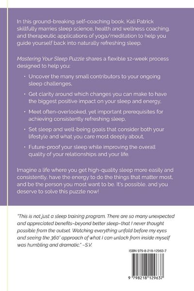 Produktbild: Mastering Your Sleep Puzzle