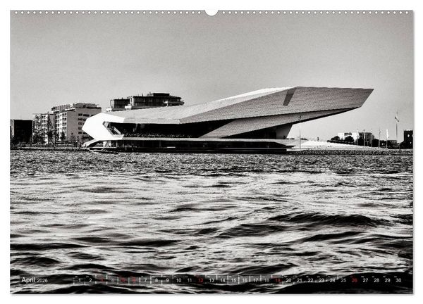 Produktbild: Ein Blick auf Amsterdam (hochwertiger Premium Wandkalender 2026 DIN A2 quer), Kunstdruck in Hochglanz