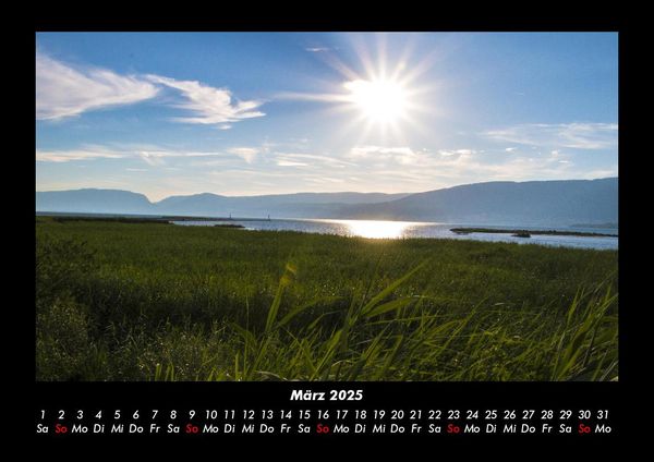 Produktbild: Landschaftskalender 2025 Fotokalender DIN A3