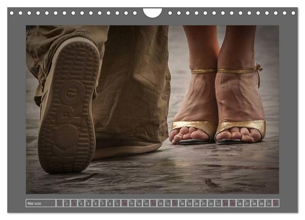 Produktbild: Tango feet (Wandkalender 2026 DIN A4 quer), CALVENDO Monatskalender