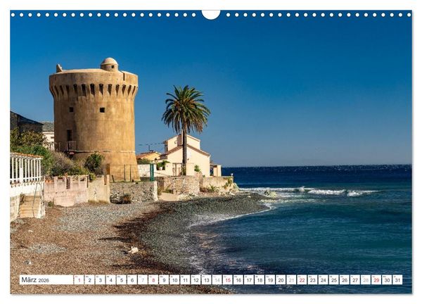 Produktbild: Korsika - Bastia und das Cap Corse (Wandkalender 2026 DIN A3 quer), CALVENDO Monatskalender