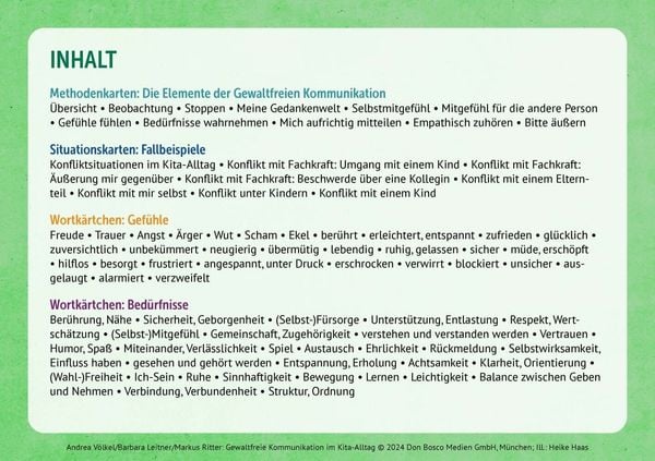 Produktbild: Gewaltfreie Kommunikation im Kita-Alltag