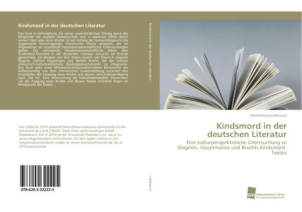 Kindsmord in der deutschen Literatur, Taschenbuch von Mantahèwa Lebikassa, Südwestdeutscher Verlag für Hochschulschriften, 9786202322225
