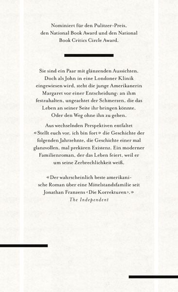 Produktbild: Stellt euch vor, ich bin fort