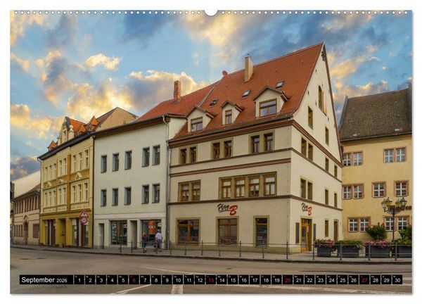 Produktbild: Lutherstadt Eisleben Impressionen (Wandkalender 2026 DIN A2 quer), CALVENDO Monatskalender