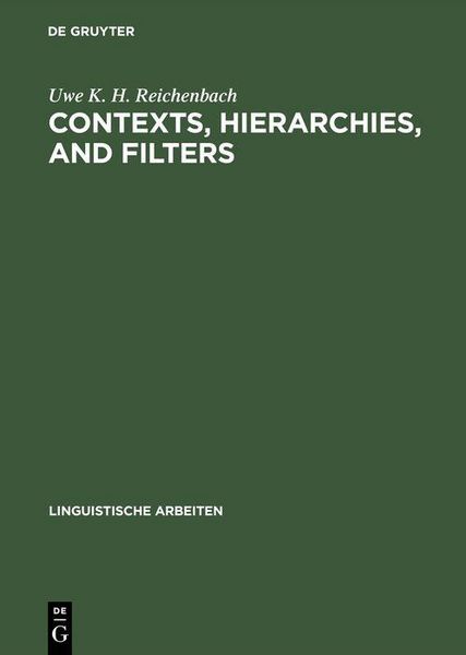 Produktbild: Contexts, hierarchies, and filters
