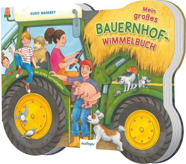 Produktbild: Mein gro&szlig;es Bauernhof-Wimmelbuch