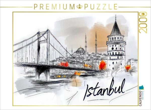 CALVENDO Puzzle Istanbul | 2000 Teile Lege-Größe 90x67cm Foto-Puzzle für glückliche Stunden, Sonstige von , Calvendo Puzzle, 4066851866079