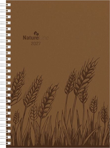 Produktbild: Wochenplaner Nature Line Malt Ringbuch 2027
