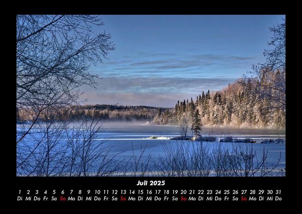 Produktbild: Landschaftskalender 2025 Fotokalender DIN A3