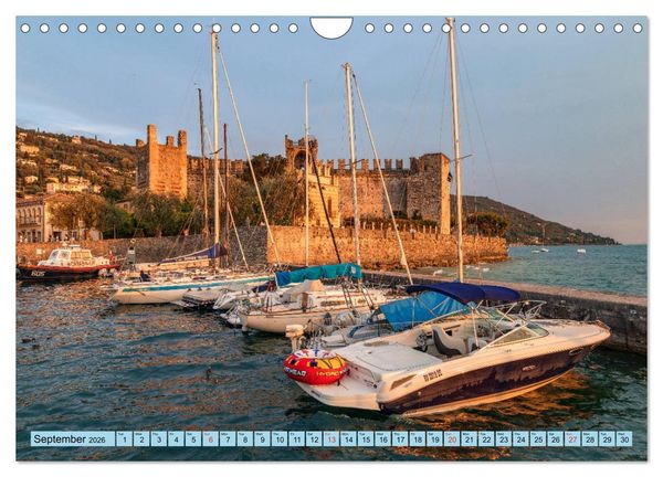 Produktbild: Lake Garda Mediterranean oasis in Northern Italy (Wall Calendar 2026 DIN A4 landscape), CALVENDO 12 Month Wall Calendar