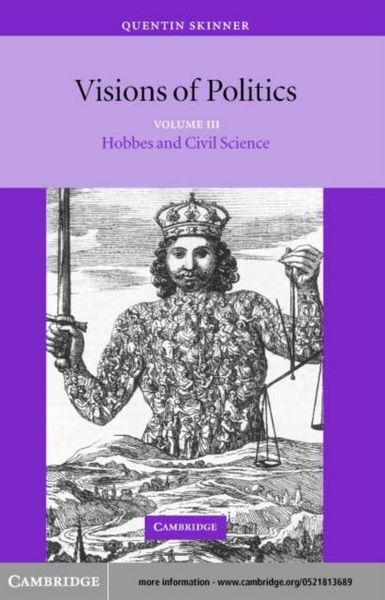 Produktbild: Visions of Politics: Volume 3, Hobbes and Civil Science