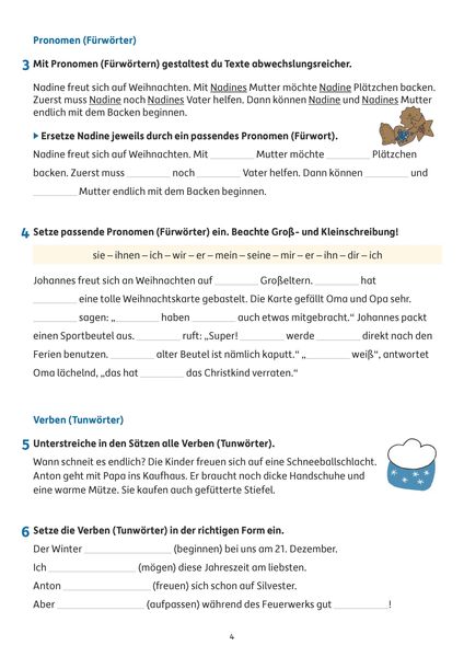Übungsheft Fit zum Übertritt - Tests in Deutsch 4. Klasse