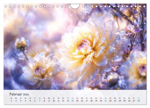 Produktbild: Florale Kompositionen (Wandkalender 2026 DIN A4 quer), CALVENDO Monatskalender