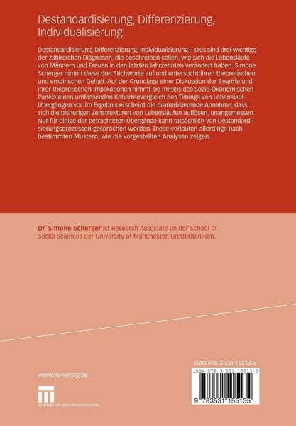 Produktbild: Destandardisierung, Differenzierung, Individualisierung