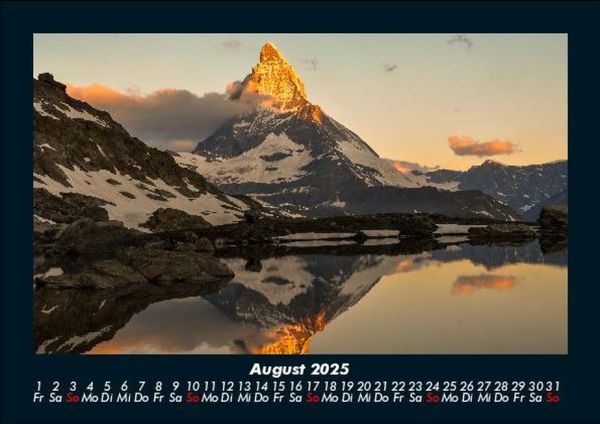 Produktbild: Landschaftskalender 2025 Fotokalender DIN A5