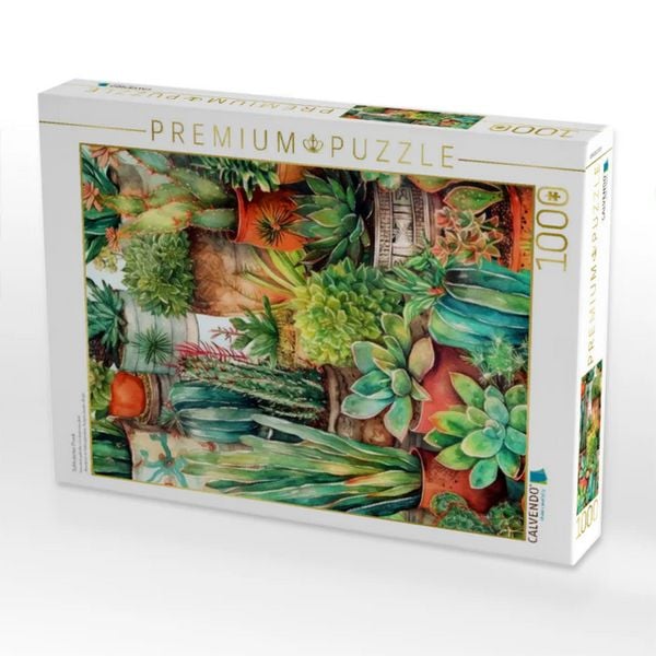 CALVENDO Puzzle Sukkulenter Prunk | 1000 Teile Lege-Größe 64x48cm Foto-Puzzle für glückliche Stunden