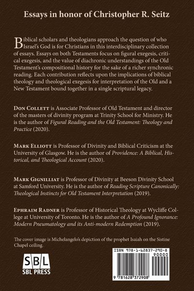 Produktbild: The Identity of Israel's God in Christian Scripture