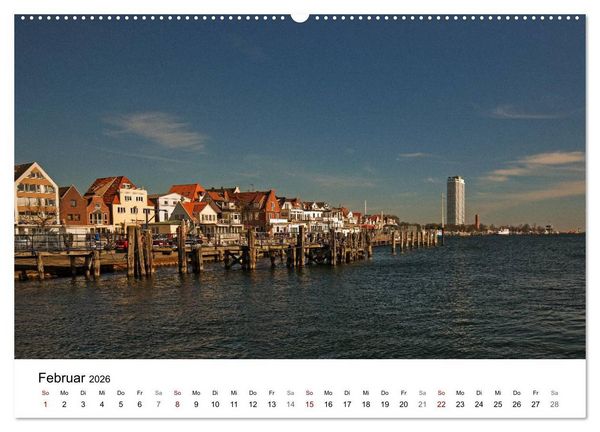 Produktbild: Ostseeheilbad Travem&uuml;nde - L&uuml;becks sch&ouml;nste Tochter (hochwertiger Premium Wandkalender 2026 DIN A2 quer), Kunstdruck in Hochglanz