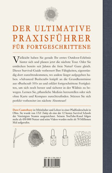 Produktbild: Advanced Bushcraft. &Uuml;berleben in der Wildnis: Der ultimative Praxisf&uuml;hrer f&uuml;r Fo