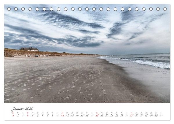 Produktbild: Sylt (Tischkalender 2026 DIN A5 quer), CALVENDO Monatskalender