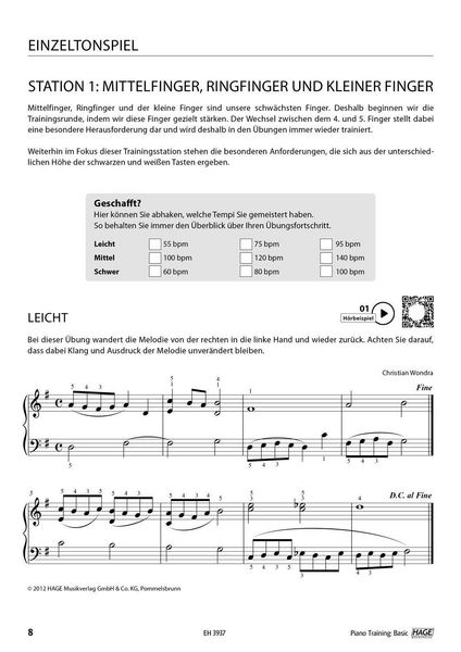 Produktbild: Piano Training Basic