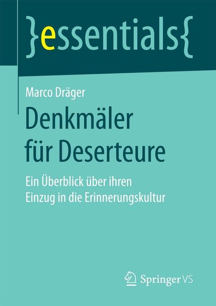 Produktbild: Denkm&auml;ler f&uuml;r Deserteure